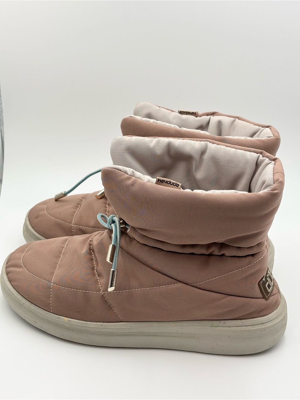 Hey Dude Margot Eco Women's Antique Rose Water Resistant Booties Size 8 - Picture 2 of 12